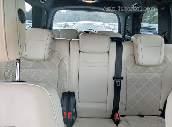 4JGDF6EE0KB225951 2019 MERCEDES-BENZ GLS White Հետևի նստատեղերի տեսք