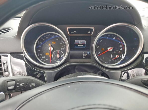 4JGDF6EE0KB225951 2019 MERCEDES-BENZ GLS White Սարքավորումների վահանակի տեսք