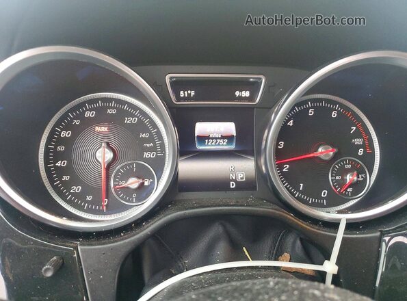 4JGDF6EE1HA756607 2017 MERCEDES-BENZ GLS White Widok zestawu wskaźników