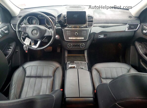 4JGDF6EE1HA756607 2017 MERCEDES-BENZ GLS White Widok deski rozdzielczej