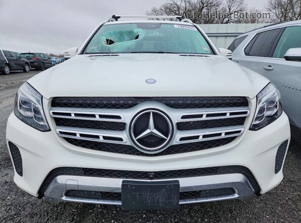 4JGDF6EE1HA756607 2017 MERCEDES-BENZ GLS White Widok z przodu