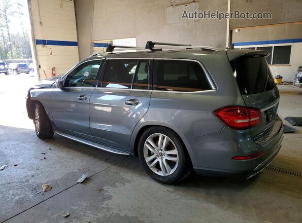 4JGDF6EE1HA917988 2017 MERCEDES-BENZ GLS Gray Trasero izquierdo