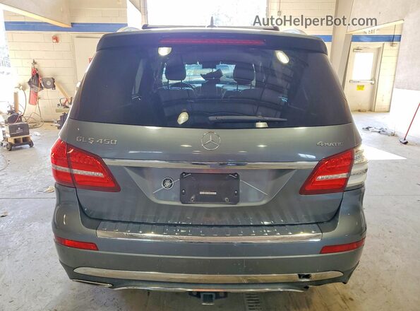4JGDF6EE1HA917988 2017 MERCEDES-BENZ GLS Gray Vista trasera