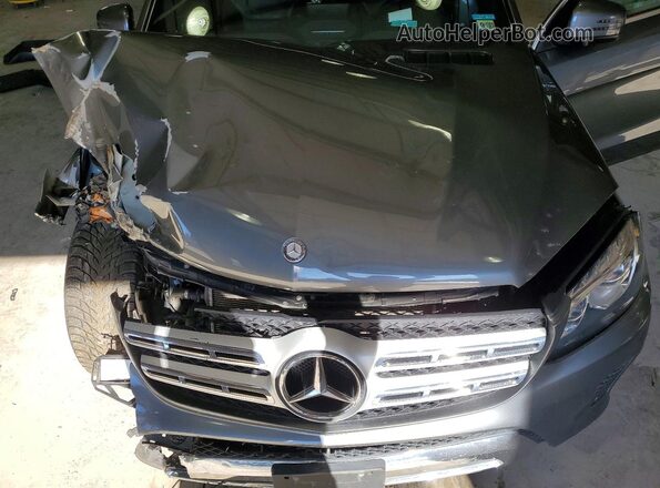4JGDF6EE1HA917988 2017 MERCEDES-BENZ GLS Gray Vista del compartimento del motor