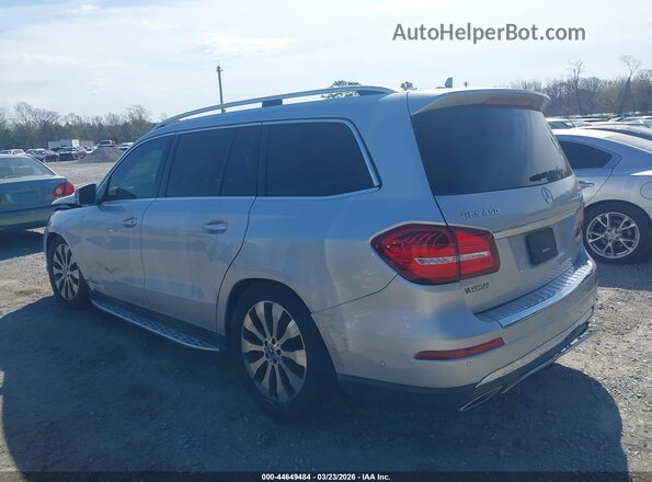 4JGDF6EE1KB231337 2019 MERCEDES-BENZ GLS 450 Silver Tył lewy