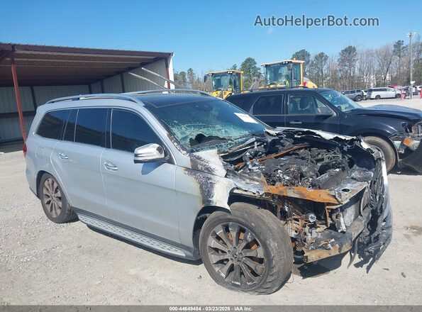 4JGDF6EE1KB231337 2019 MERCEDES-BENZ GLS 450 Silver Widok zestawu wskaźników