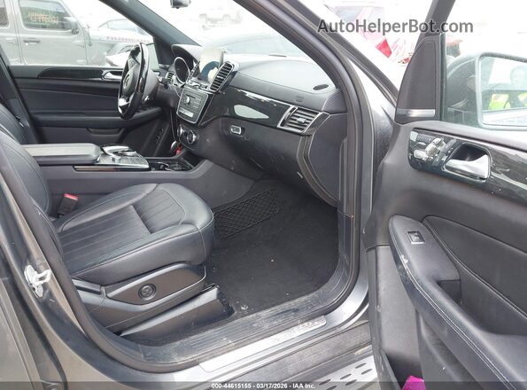 4JGDF6EE2JB022753 2018 MERCEDES-BENZ GLS 450 Gray წინა სალონის ხედი