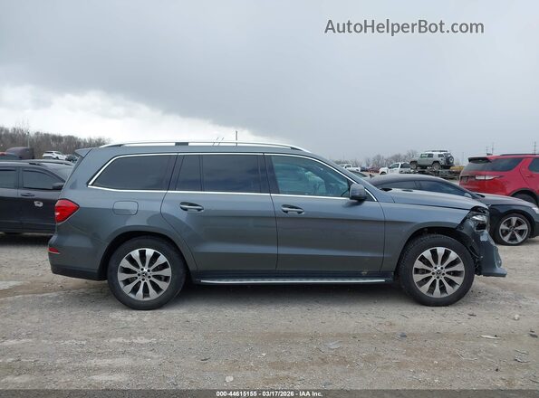 4JGDF6EE2JB022753 2018 MERCEDES-BENZ GLS 450 Gray უკანა სალონის ხედი