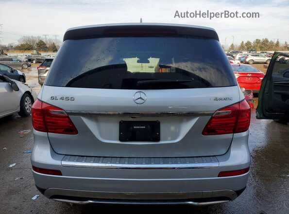 4JGDF6EE3GA690995 2016 MERCEDES-BENZ GL-CLASS Silver Вид ззаду