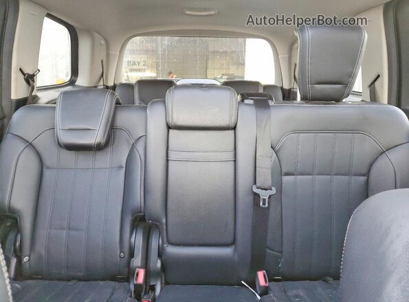 4JGDF6EE3GA690995 2016 MERCEDES-BENZ GL-CLASS Silver Вид задніх сидінь