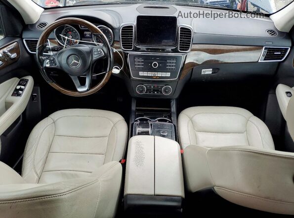 4JGDF6EE3HA779693 2017 MERCEDES-BENZ GLS-CLASS Charcoal Սարքավորումների վահանակի տեսք