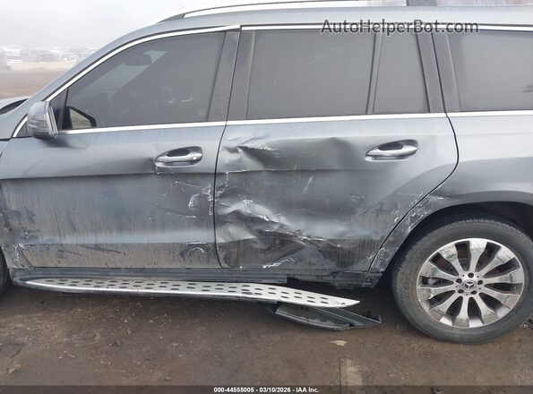 4JGDF6EE3JB098482 2018 MERCEDES-BENZ GLS 450 Серый Вид спереди