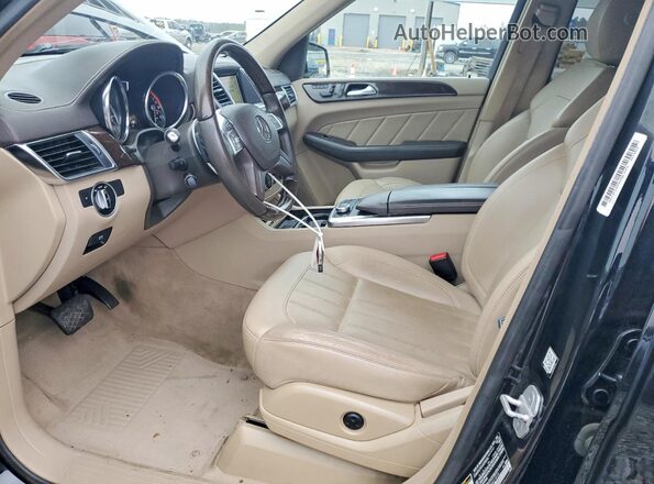 4JGDF6EE4GA621815 2016 MERCEDES-BENZ GL-CLASS Black Вид салону спереду