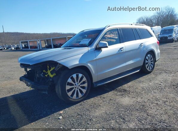 4JGDF6EE4HA889586 2017 MERCEDES-BENZ GLS 450 Silver წინა მარცხენა ხედი სამი მეოთხედიდან