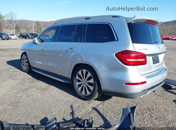 4JGDF6EE4HA889586 2017 MERCEDES-BENZ GLS 450 Silver უკანა მარცხენა