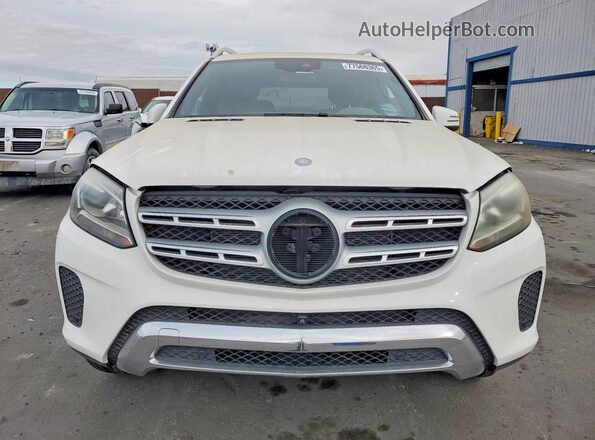 4JGDF6EE4HA942951 2017 MERCEDES-BENZ GLS Белый Вид спереди
