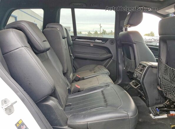 4JGDF6EE4HA942951 2017 MERCEDES-BENZ GLS Белый Вид задней части салона