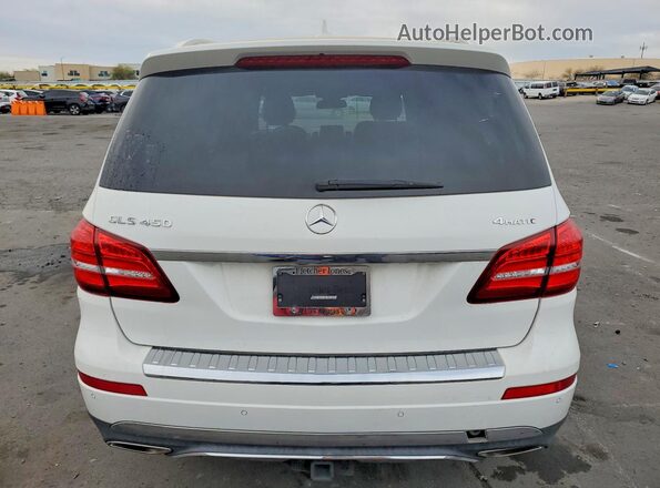 4JGDF6EE4HA942951 2017 MERCEDES-BENZ GLS Белый Вид сзади