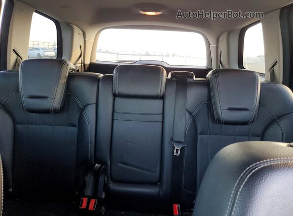 4JGDF6EE5GA648344 2016 MERCEDES-BENZ GL-CLASS Серебряный Вид задних сидений