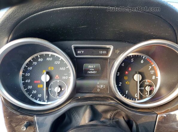 4JGDF6EE5GA648344 2016 MERCEDES-BENZ GL-CLASS Серебряный Вид щитка приборов