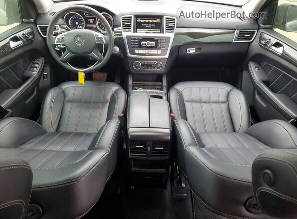 4JGDF6EE5GA706307 2016 MERCEDES-BENZ GL-CLASS Black Вид панелі приладів