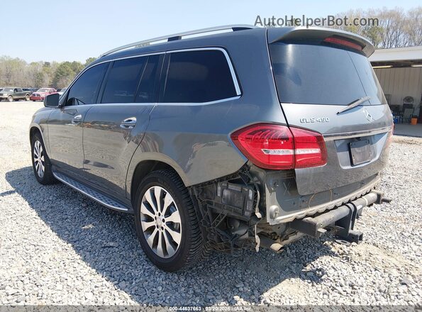 4JGDF6EE5HA892822 2017 MERCEDES-BENZ GLS 450 Gray Trasero izquierdo