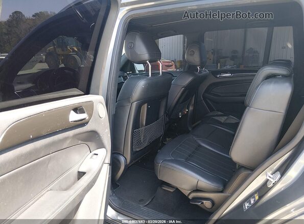 4JGDF6EE5HA892822 2017 MERCEDES-BENZ GLS 450 Gray Vista de la etiqueta del VIN
