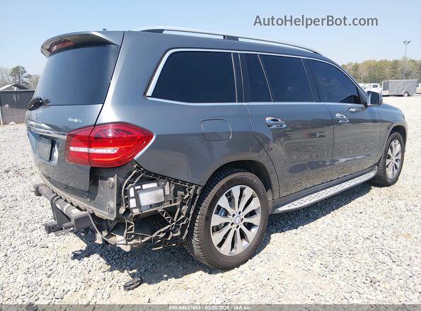 4JGDF6EE5HA892822 2017 MERCEDES-BENZ GLS 450 Gray Trasero derecho