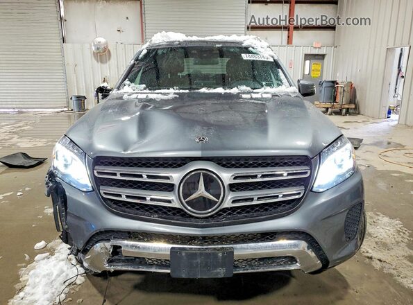 4JGDF6EE6JA996175 2018 MERCEDES-BENZ GLS Gray Widok z przodu