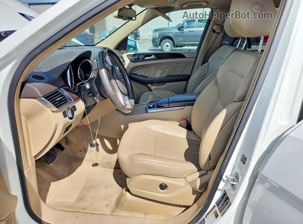 4JGDF6EE7GA705451 2016 MERCEDES-BENZ GL-CLASS White Вид салону спереду