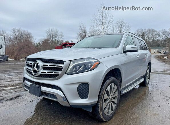 4JGDF6EE7KB239880 2019 MERCEDES-BENZ GLS Silver Հետևի աջ
