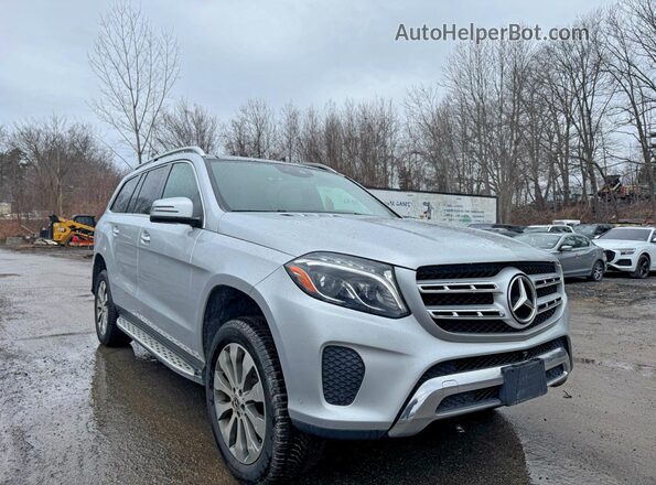 4JGDF6EE7KB239880 2019 MERCEDES-BENZ GLS Silver Հետևի ձախ