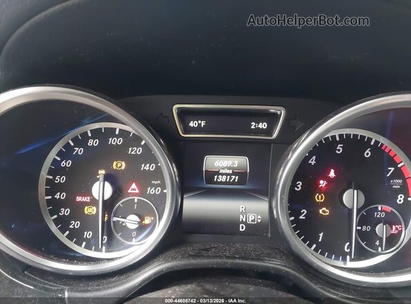 4JGDF6EE9GA621342 2016 MERCEDES-BENZ GL 450 White Вид задніх сидінь