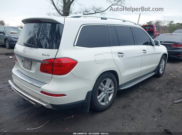 4JGDF6EE9GA621342 2016 MERCEDES-BENZ GL 450 White Задня права чверть