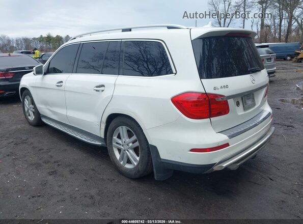 4JGDF6EE9GA621342 2016 MERCEDES-BENZ GL 450 White Задня ліва чверть