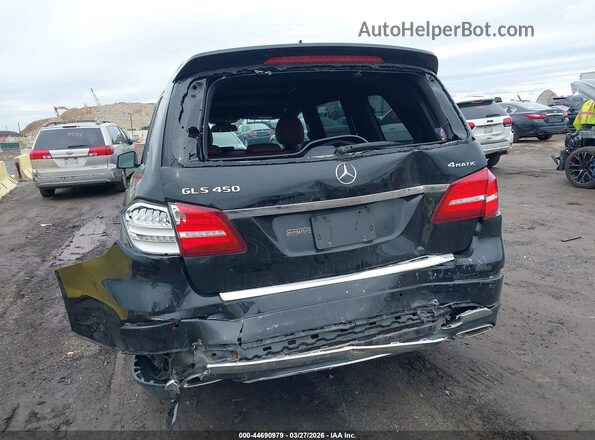 4JGDF6EE9JB141576 2018 MERCEDES-BENZ GLS 450 Black Դիմացի տեսք