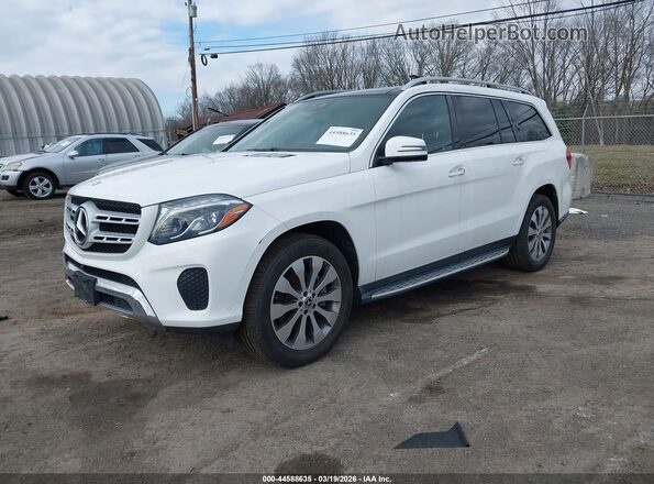 4JGDF6EE9KB219873 2019 MERCEDES-BENZ GLS 450 White Առջևի ձախ երեք քառորդ տեսարան
