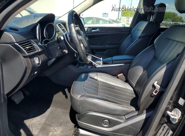 4JGDF6EEXGA636139 2016 MERCEDES-BENZ GL-CLASS Black Вид салону спереду