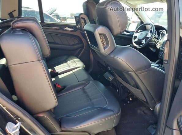 4JGDF6EEXGA636139 2016 MERCEDES-BENZ GL-CLASS Black Вид задньої частини салону