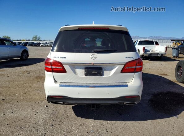 4JGDF7DE3HA972398 2017 MERCEDES-BENZ GLS White Вид ззаду