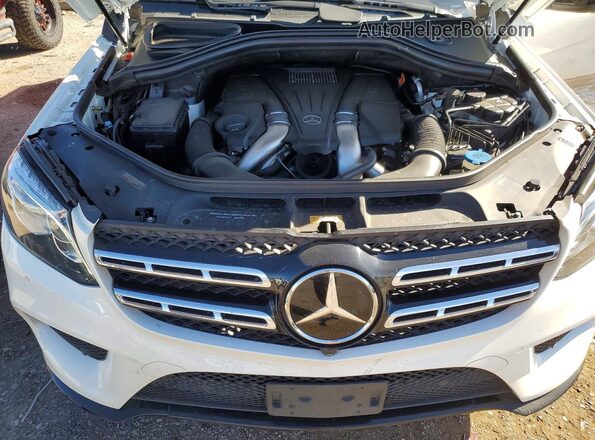 4JGDF7DE3HA972398 2017 MERCEDES-BENZ GLS White Вид задньої частини салону
