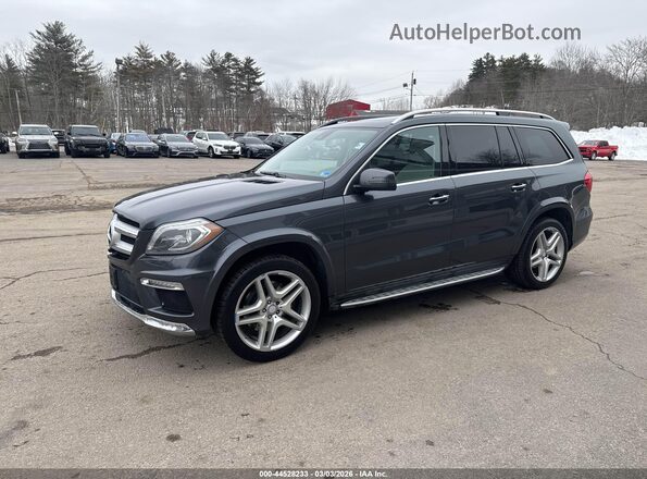 4JGDF7DE5GA684395 2016 MERCEDES-BENZ GL 550 Серый Передняя левая четверть