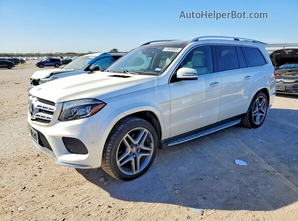 4JGDF7DE6HA879634 2017 MERCEDES-BENZ GLS Белый Задняя левая четверть