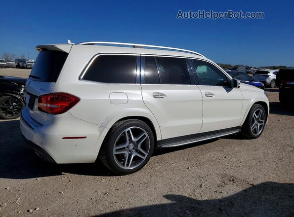 4JGDF7DE6HA879634 2017 MERCEDES-BENZ GLS Белый Передняя правая четверть