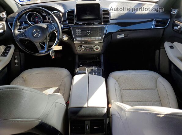4JGDF7DE6HA879634 2017 MERCEDES-BENZ GLS Белый Вид щитка приборов