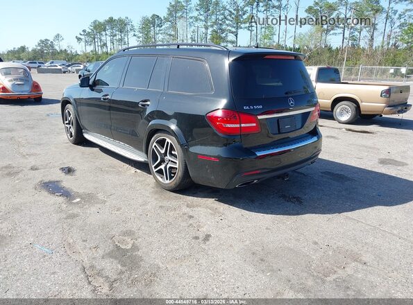 4JGDF7DE7JA999898 2018 MERCEDES-BENZ GLS 550 Black Rear left