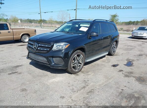 4JGDF7DE7JA999898 2018 MERCEDES-BENZ GLS 550 Black Front left