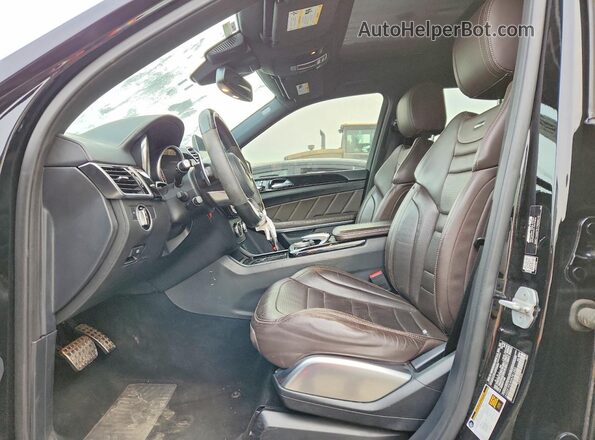 4JGDF7FEXHA781283 2017 MERCEDES-BENZ GLS Black Вид панелі приладів