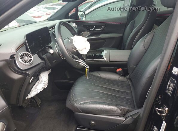 4JGDM2DB1PA028404 2023 MERCEDES-BENZ EQS Black Вид салону спереду