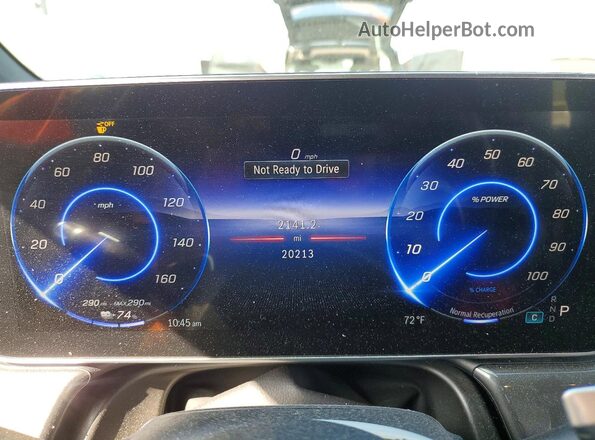 4JGDM2DB3PA001821 2023 MERCEDES-BENZ EQS Black Սարքավորումների վահանակի տեսք